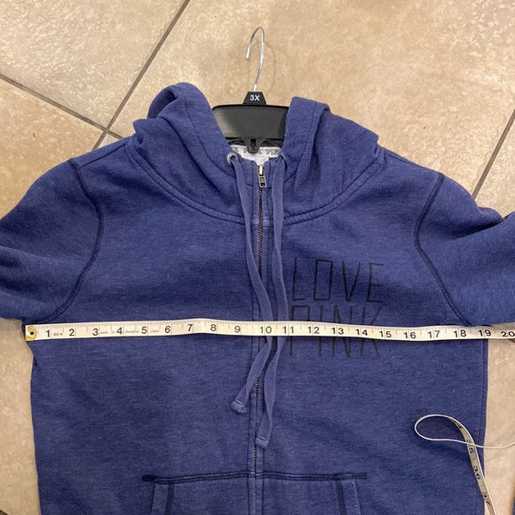 PINK Victoria's Secret Full Zip Hoodie - Women's Medium - Picture 8 of 9